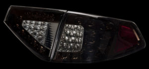 Light Smoke / Black Chrome TSGRIMP LED Tail Lights for Impreza WRX