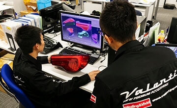 Designing Tail Lights in CAD