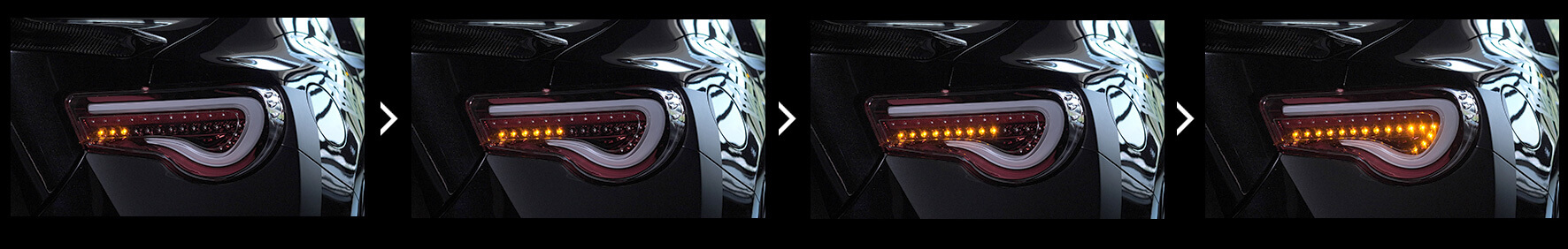 TT86Z Sequential Blinker in action