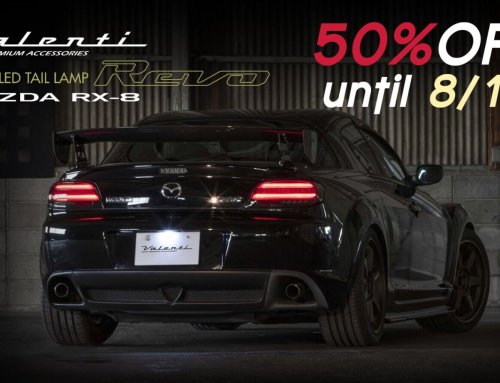 50% off REVO Tail Lights for Mazda RX-8, for a limited time!