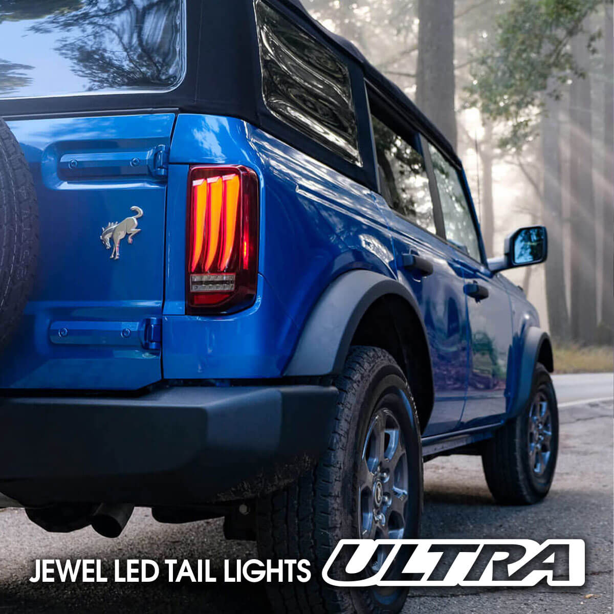 21-25 Ford Bronco ULTRA series Jewel LED Tail Lights