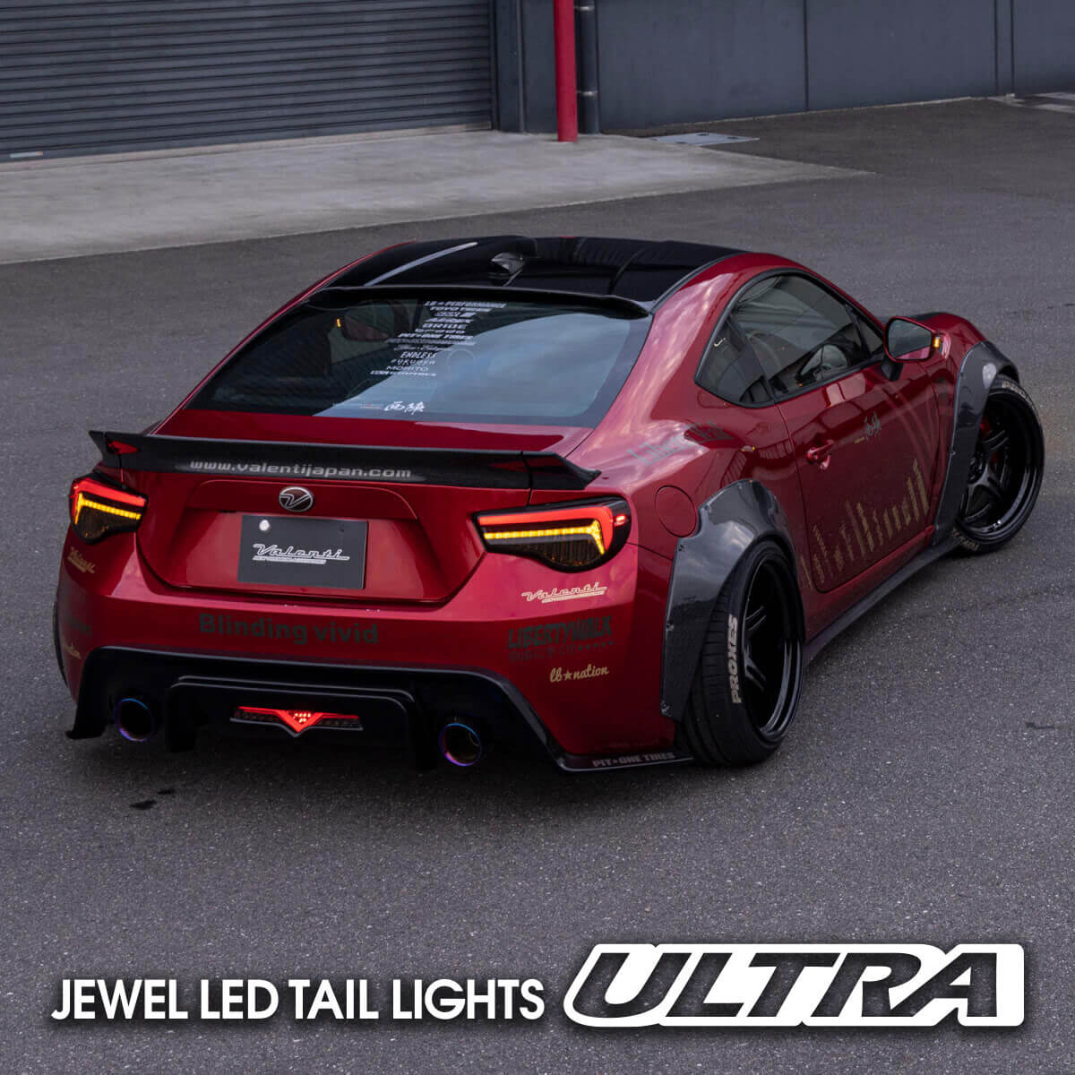 12-21 Subaru BRZ / Scion FR-S / Toyota 86 ULTRA series Jewel LED Tail Lights