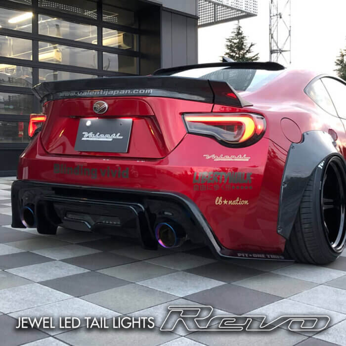 12-21 Subaru BRZ / Scion FR-S / Toyota 86 REVO series Jewel LED Tail Lights