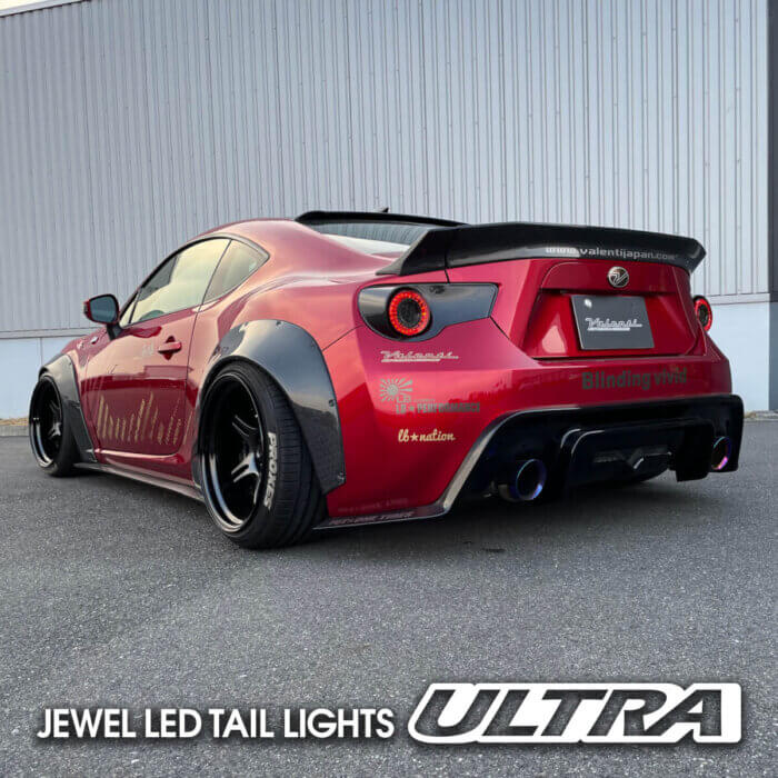 12-21 Subaru BRZ / Scion FR-S / Toyota 86 REVO series Jewel LED Tail Lights Carbon Body