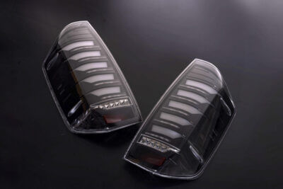Clear Lens / Black tail lights for Toyota Tundra